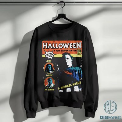 Vintage Michael Myers Shirt - Halloween Ends Tee, Serial Killer Graphic, Horror Character Outfit, Scary Halloween Apparel