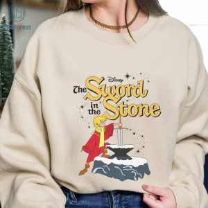 Disney The Sword In The Stone PNG | Merlin Wizard Shirt PNG | Mad Madam Mim | Archimedes Owl | Magic Kingdom Shirt | Digital Sublimation Designs