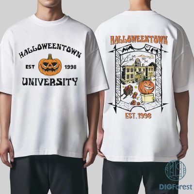 Halloweentown University Est 1998 PNG – HalloweenTown Sweatshirt, 1998 Movie PNG Sublimation Design