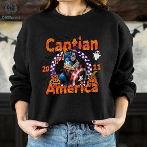 Captain America Superhero Halloween Png, SuperHero Shirt, Cartoon Wrap, Halloween Png, Digital Download