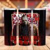 Jason Voorhees Tumbler Wrap | Horror Movie Character | Halloween Decorations | Camp Crystal Lake | Halloween Party | Serial Killer Shirt