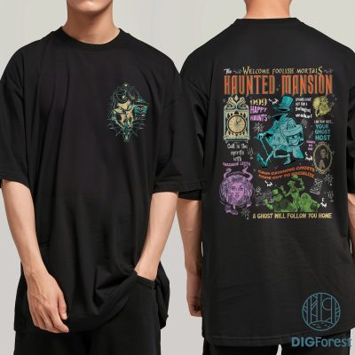 The Haunted Mansion PNG – Retro Mickey & Friends, Disneyworld Halloween Vacation, Stretching Room PNG Design The Haunted Mansion PNG – Retro Mickey & Friends, Disneyworld Halloween Vacation, Stretching Room PNG Design