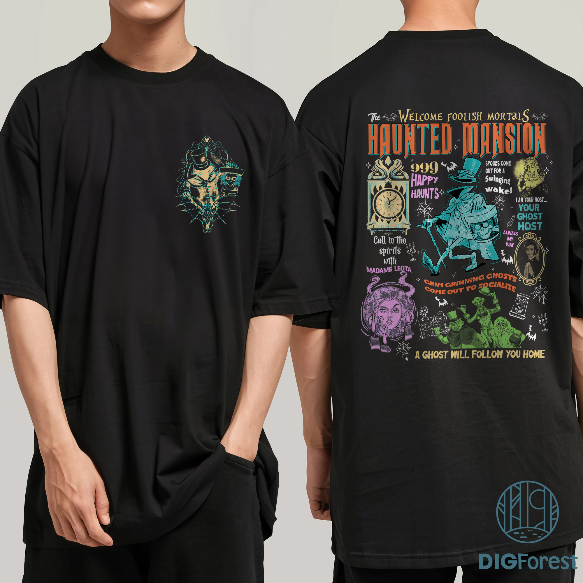 The Haunted Mansion PNG – Retro Mickey & Friends, Disneyworld Halloween Vacation, Stretching Room PNG Design The Haunted Mansion PNG – Retro Mickey & Friends, Disneyworld Halloween Vacation, Stretching Room PNG Design