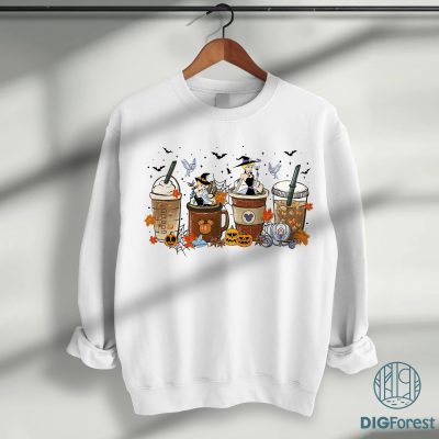 Disney Cinderella Princess Halloween Shirt - Latte Coffee Cup Tee, Cinderella Spooky Outfit, Funny Halloween Apparel