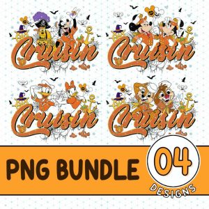 Halloween On the High Seas Png Bundle, Disneyland Wonder Wish Halloween Cruise Png, Mickey Minnie Halloween Party Png, Sublimation Design