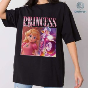 Princess Peach Png | Mario Princess Girls Shirt | Princess Peach Mario Png | Princess Peach Png | Mario Group Birthday | Girls Birthday | Digital Download