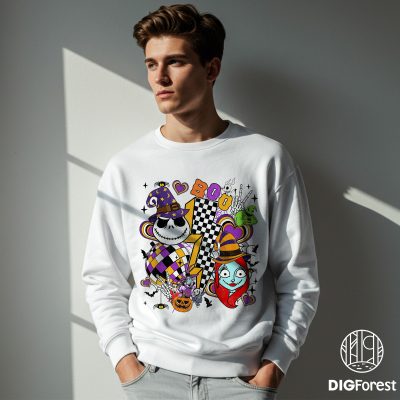 Nightmare Before Christmas Halloween Shirt - Lock Shock Barrel Tee, Jack and Sally Outfit, Oogie Boogie Bash Apparel