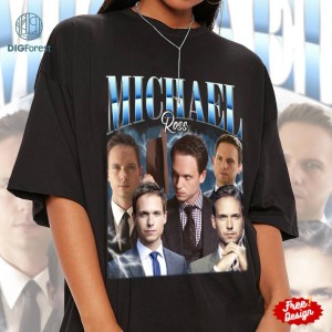 Michael Ross Vintage Graphic PNG, Suits Movie Homage TV Shirt, Michael Ross Bootleg Rap Shirt, Graphic Tees For Women Trendy