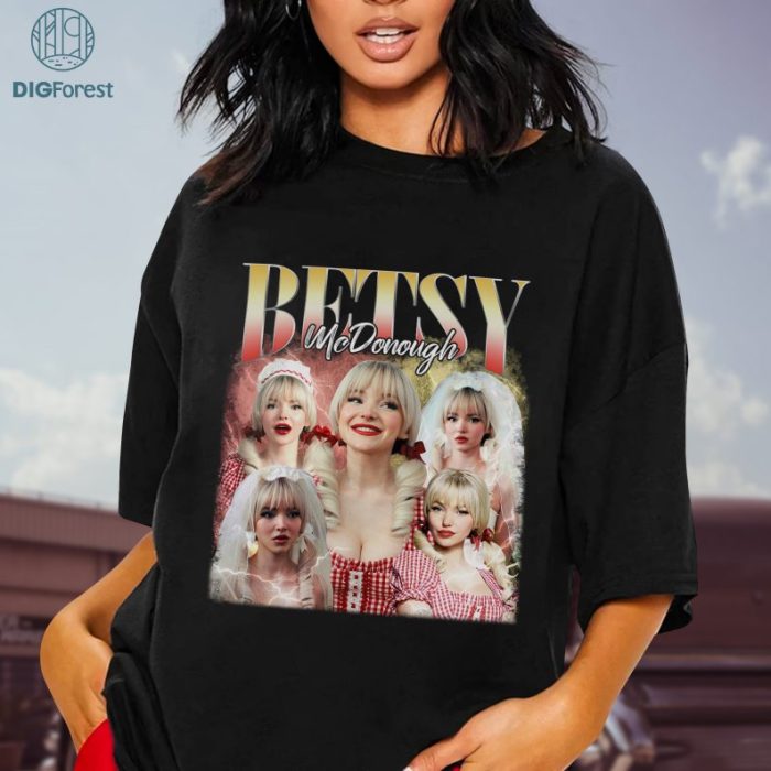 Betsy McDonough Vintage PNG File, Schmigadoon Movie Shirt, Betsy McDonough Homage Tshirt, Graphic Tees For Women Trendy, Sublimation Designs