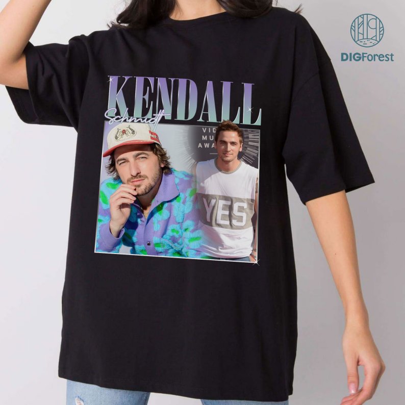 Kendall Schmidt Shirt | Vintage Kendall Schmidt Png | Kendall Schmidt Homage Shirt | Big Time Rush Shirt