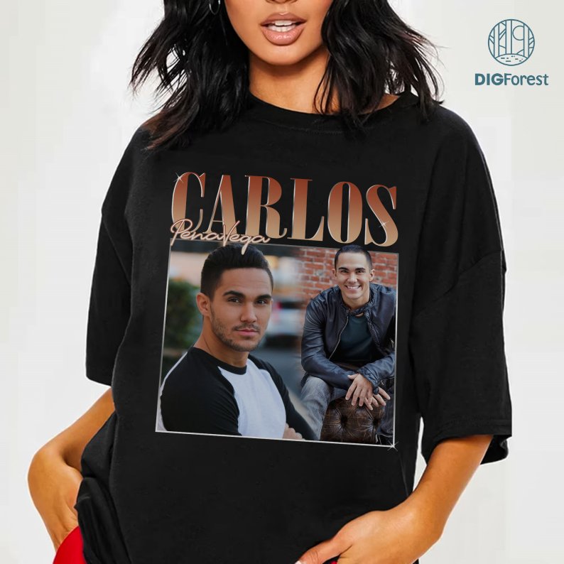 Carlos PenaVega Shirt | Vintage Carlos PenaVega png| Carlos PenaVega Homage Shirt | Big Time Rush Shirt