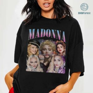 Madonna Singer Bootleg PNG| Madonna Shirt | Vintage Madonna Shirt | Homage Madonna Shirt