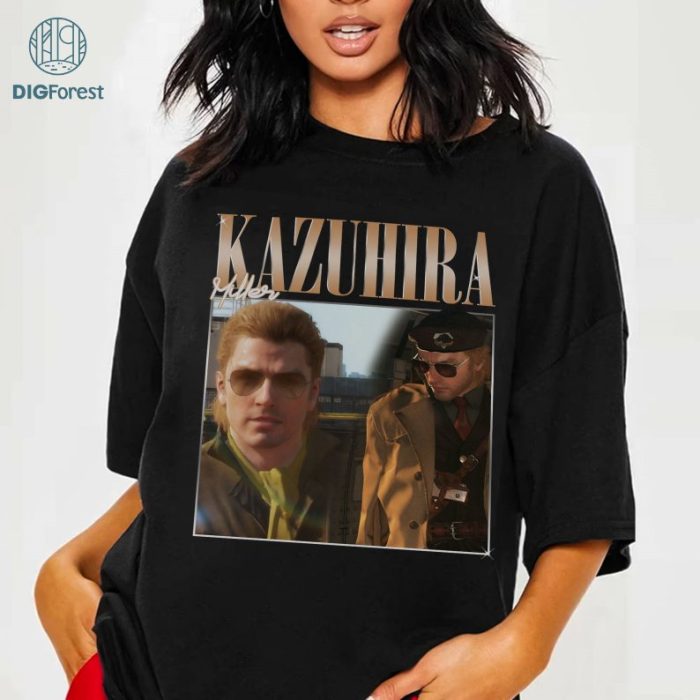 Kazuhira Miller PNG| Vintage Kazuhira Miller Shirt | Homage Kazuhira Miller Shirt |Metal Gear Solid Shirt