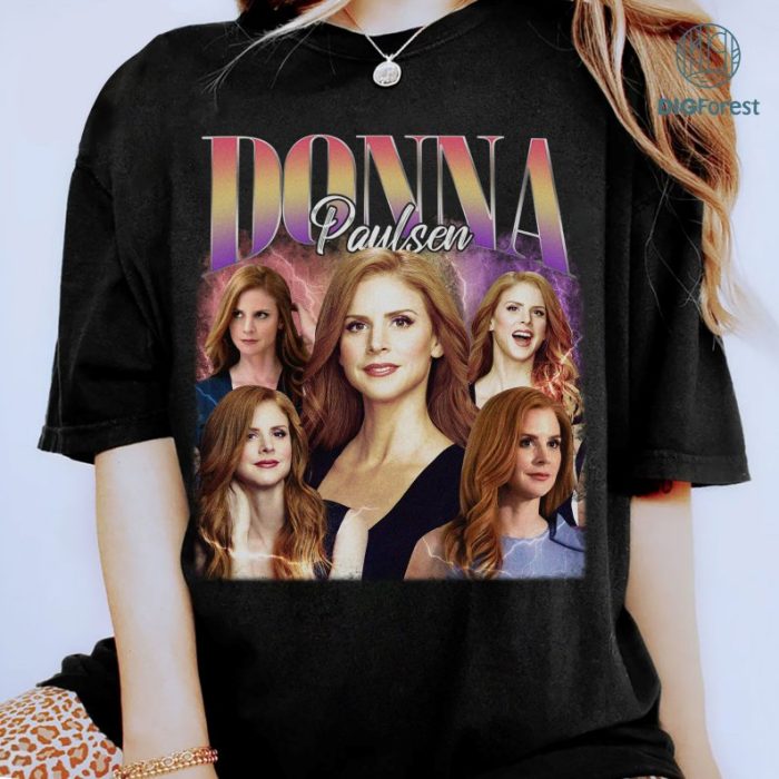 Donna Paulsen Vintage Graphic PNG File, Suits Homage TV Shirt, Donna Paulsen Bootleg Rap Shirt, Sublimation Designs