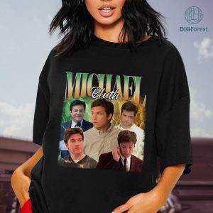 Michael Bluth Vintage Graphic PNG File, Arrested Development Homage TV Shirt, Michael Bluth Bootleg Rap Shirt, Sublimation Designs