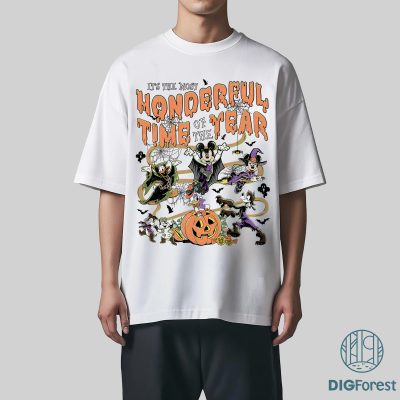 Disney It’s The Most Wonderful Time Halloween PNG – Mickey's Not So Scary PNG, Spooky Season PNG