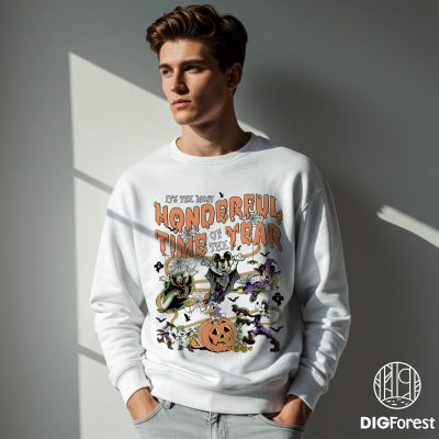 Disney It’s The Most Wonderful Time Halloween PNG – Mickey's Not So Scary PNG, Spooky Season PNG