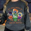 Disney Stitch It's Just A Bunch Of Hocus Pocus Halloween PNG, Stitch The Sanderson Sisters Shirt, I Smell Children, Halloween Sublimation Designs