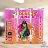 Disney Mulan Princess Dunkin Junkie Png Tumbler Wrap | Princess Dunkin Junkie 20Oz Skinny Tumbler Design | 20Oz Straight & Tapered Tumbler Png