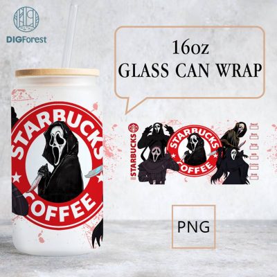 Horror Characters Glass Can Wrap Png | 16oz Libbey Glass Can Wrap | Horror Character 16 Oz Libbey Glass Can PNG, Halloween 16 Oz Glass Cup Horror Characters Glass Can Wrap Png | 16oz Libbey Glass Can Wrap | Horror Character 16 Oz Libbey Glass Can PNG, Halloween 16 Oz Glass Cup