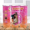 Disney Pocahontas Dunkin Junkie Png Tumbler Wrap | Dunkin Junkie Princess 20Oz Skinny Tumbler Design | Pocahontas Princess Png | Coffee Tumbler Png