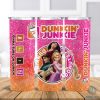 ‎Disney Tangled Rapunzel Dunkin Junkie Png Tumbler Wrap | Dunkin Junkie 20Oz Skinny Tumbler Design | Princess Dunkin Junkie Donut Coffee Tumbler