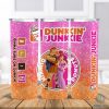 Disney Hercules Dunkin Junkie Png Tumbler Wrap | Dunkin Junkie 20Oz Skinny Tumbler Designs | Dunkin Junkie Donut Hercules Tumbler Sublimation Png