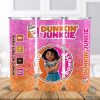 Disney Encanto Mirabel Dunkin Junkie Png Tumbler Wrap | Dunkin Junkie 20Oz Skinny Tumbler Design | 20Oz Straight & Tapered Tumbler Sublimation Png
