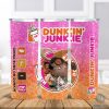 Disney Moana Dunkin Junkie Png Tumbler Wrap | Moana Dunkin Junkie 20Oz Skinny Tumbler Design | Moana Princess Coffee Tumbler Wrap Instant Download