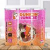 Disney Chip and Dale Dunkin Junkie Png Tumbler Wrap | Dunkin Junkie 20Oz Skinny Tumbler Design | Chip 'n Dale Rescue Rangers Coffee Tumbler Wraps
