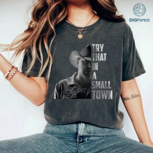 Try That In A Small Town Shirt PNG | Jason Aldean Shirt | Country Music PNG | Jason Aldean Lyrics Shirt | Country Western TShirt | Concert Shirts | Digital Download