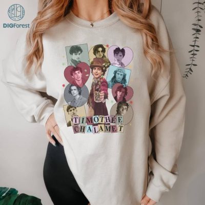 Timothée Chalamet Eras Style PNG, Timothée Chalamet PNG, Timothée Chalamet Homage Vintage Shirt,Graphic Tees Women Trendy,Sublimation Designs