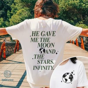 He Gave Me The Moon And The Stars Infinity Png | Belly And Conrad Infinity Quote Png | TSITP Shirt | The Summer I Turned Pretty | Instant Download