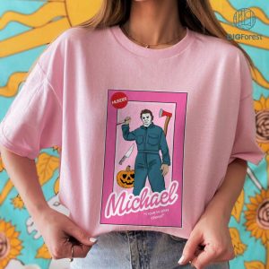 Michael Myers Pink Doll Shirt | Vintage Michael Myers Png | Halloween Ends Movie Shirt | Horror Halloween Png | Horror Movie Instant Download