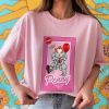 Retro Pennywise Pink Doll Shirt | Pennywise Png | Dancing Clown IT Movie Shirt | Horror Halloween Png | Horror Movie Instant Download
