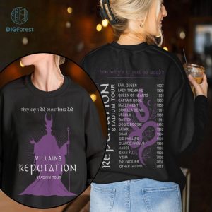 Disney Maleficent Villains Eras Reputation Tour Png | Maleficent Shirt | Villains Eras Desgin | Magic Kingdom Instant Download