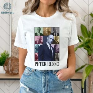 Peter Russo Eras Style PNG, House of Cards Sweatshirt, Peter Russo Vintage T-Shirt, Graphic Tees, Sublimation Designs