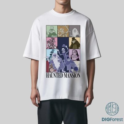 Disney Haunted Mansion Eras Tour PNG – Hitchhiking Ghosts PNG, Haunted Mansion Halloween PNG, Hollywood Studios PNG