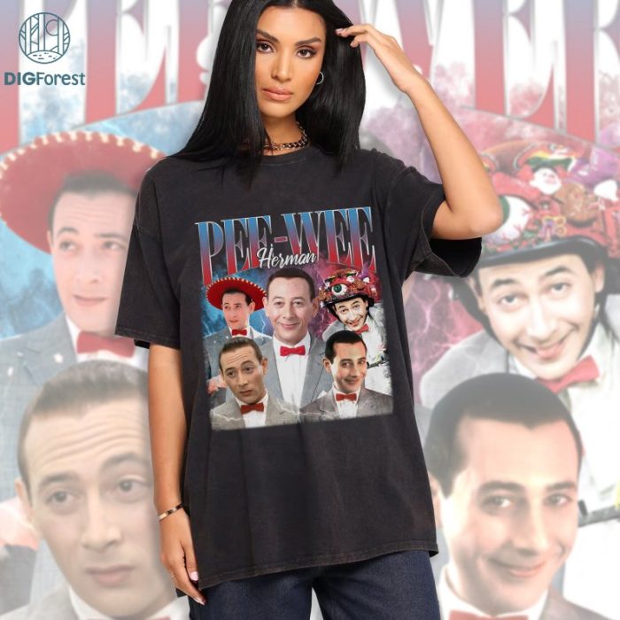 Retro Pee-wee's Playhouse Shirt | Pee-Wee Herman Paul Reuben Design | 80S Movie Design For Fans | Pee Wee Playhouse | I Know You Are But What Am I Instant Download