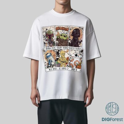 Star Wars Halloween Tarot PNG – Star Wars Characters PNG, Disneyland Halloween PNG, Star Wars Friends Halloween PNG