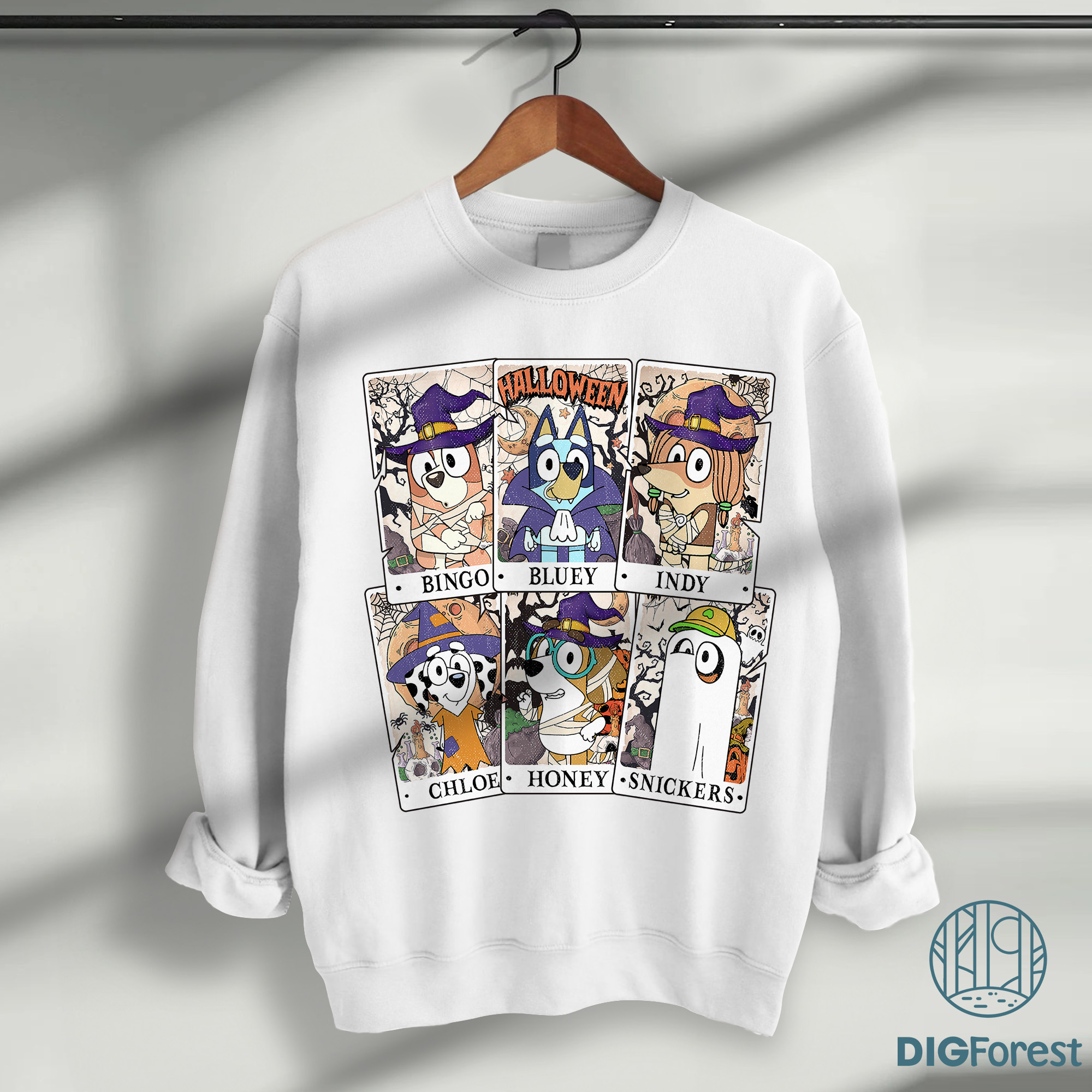 Bluey Horror Tarot Card PNG – Bluey Halloween PNG, Bluey & Friends PNG, Spooky Vibes PNG Bluey Horror Tarot Card PNG – Bluey Halloween PNG, Bluey & Friends PNG, Spooky Vibes PNG