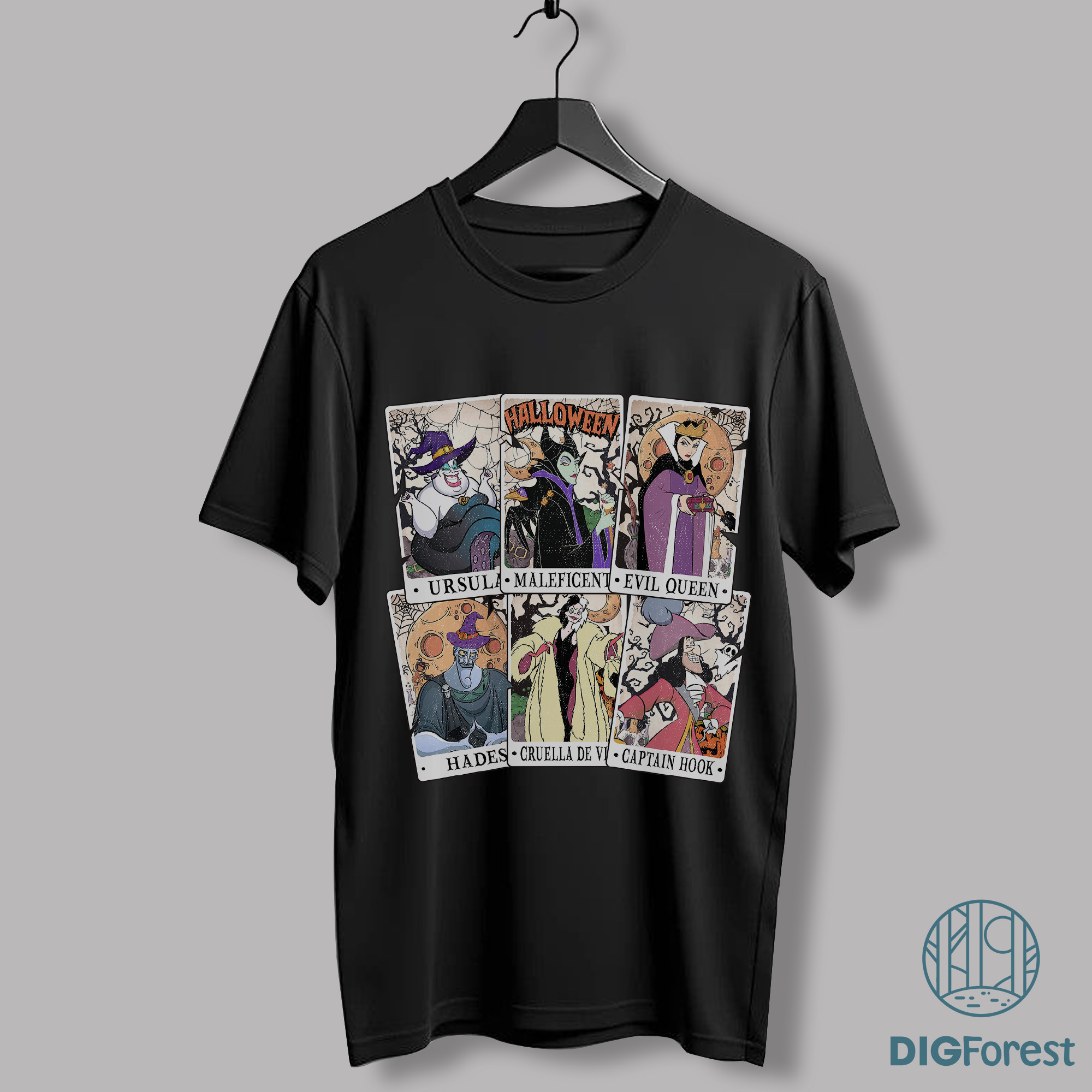 Disney Villains Tarot Card Halloween PNG – Floral Villains PNG, Witches PNG, Retro Halloween PNG, Halloween Sublimation PNG Disney Villains Tarot Card Halloween PNG – Floral Villains PNG, Witches PNG, Retro Halloween PNG, Halloween Sublimation PNG