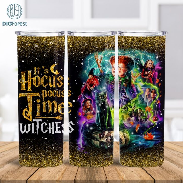 Hocus Pocus Tumbler PNG, Hocus Pocus 20oz Sanderson Sisters Png, Halloween Tumbler PNG, Instant Download