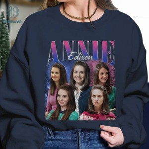 Annie Edison Vintage Graphic Png, Community Movie Homage TV Shirt, Annie Edison Bootleg Rap Png, Graphic Tees For Women Trendy, Instant Download