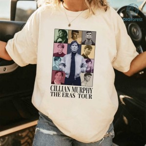 Cillian Murphy Eras Tour Png, Cillian Murphy Eras Style Design, Cillian Murphy Vintage T-Shirt, Graphic Tees For Women Trendy, Digital Download