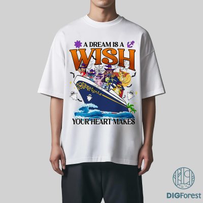 Disney Halloween On The High Seas Stitch PNG – Family Cruise Halloween PNG, A Dream Is A Wish Halloween PNG