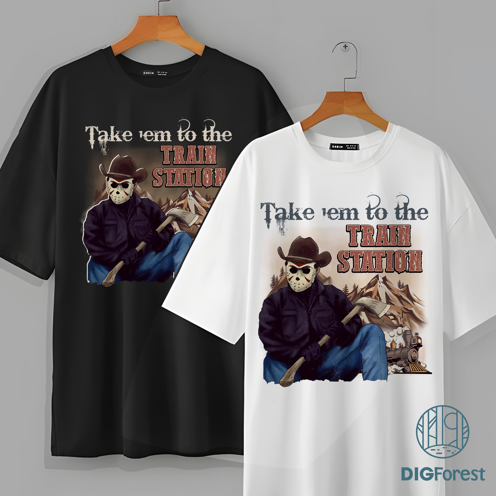 Retro Horror Jason Voorhees PNG – Take ’Em To The Train Station PNG, Vintage 90s Halloween Movies PNG Retro Horror Jason Voorhees PNG – Take ’Em To The Train Station PNG, Vintage 90s Halloween Movies PNG