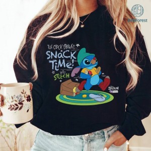 Disney Stitch in Costume Gus Gus from Cinderella Png, Looking Like A Snack Shirt, Stitch Lovers Shirt, Ohana Means Family, Disneyland Digital Download