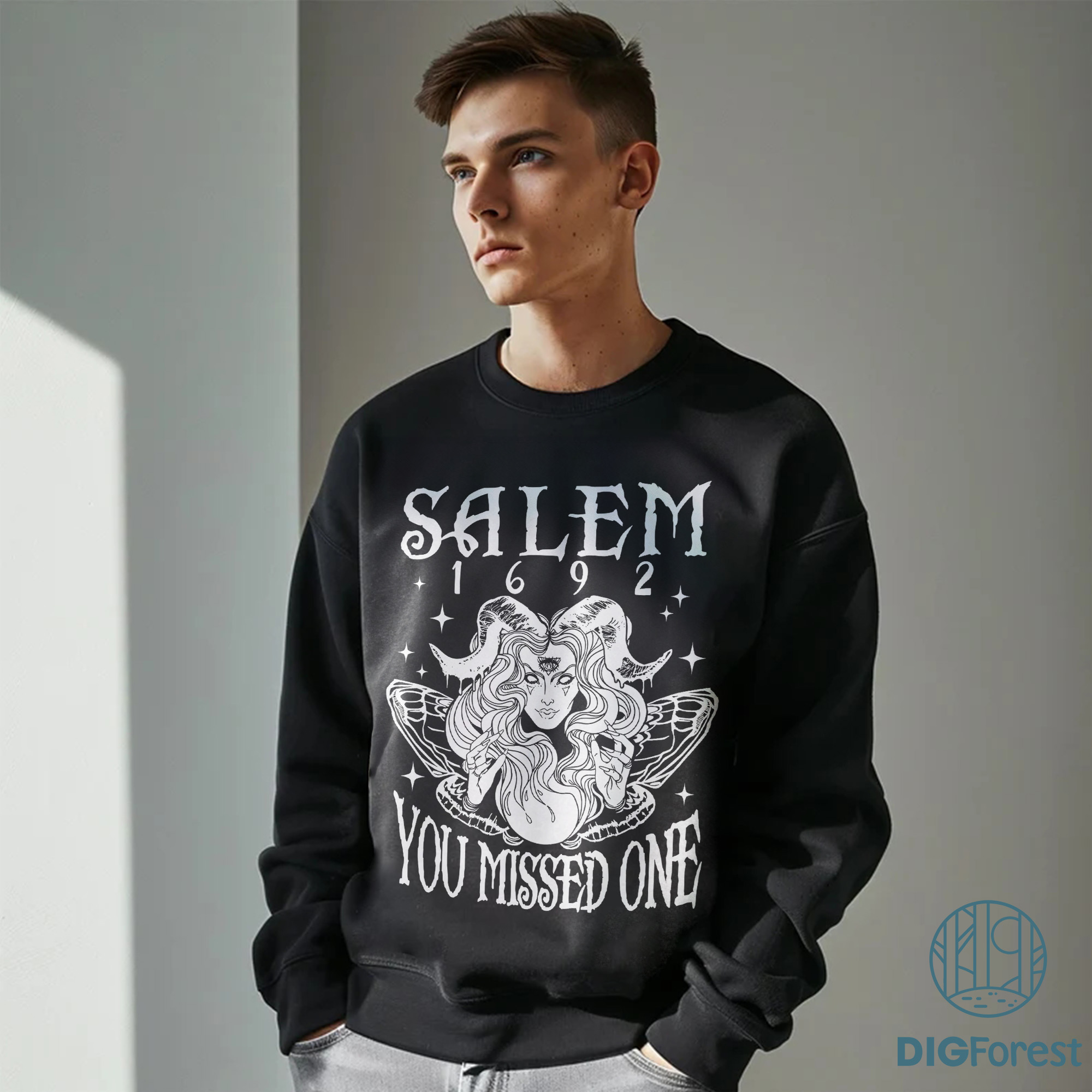 Vintage Salem Witch Shirt - Massachusetts Witch Trials Tee, Salem 1692 They Missed One, Spooky Halloween Outfit Vintage Salem Witch Shirt - Massachusetts Witch Trials Tee, Salem 1692 They Missed One, Spooky Halloween Outfit