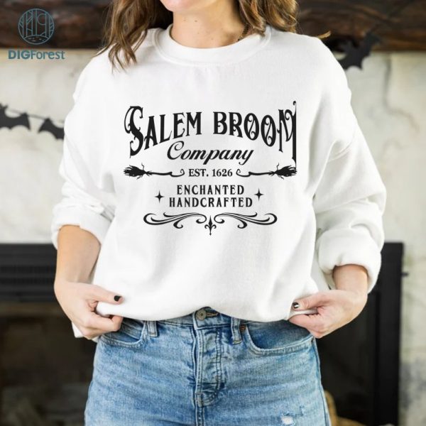Halloween Shirt | Salem Broom Company Png | Witch'S Broom | Halloween Png | Bundle Salem 1692 They Missed One Png | Spooky Season | Instant Download